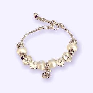 Hand Crafted Beaded Snake Chain Bracelet